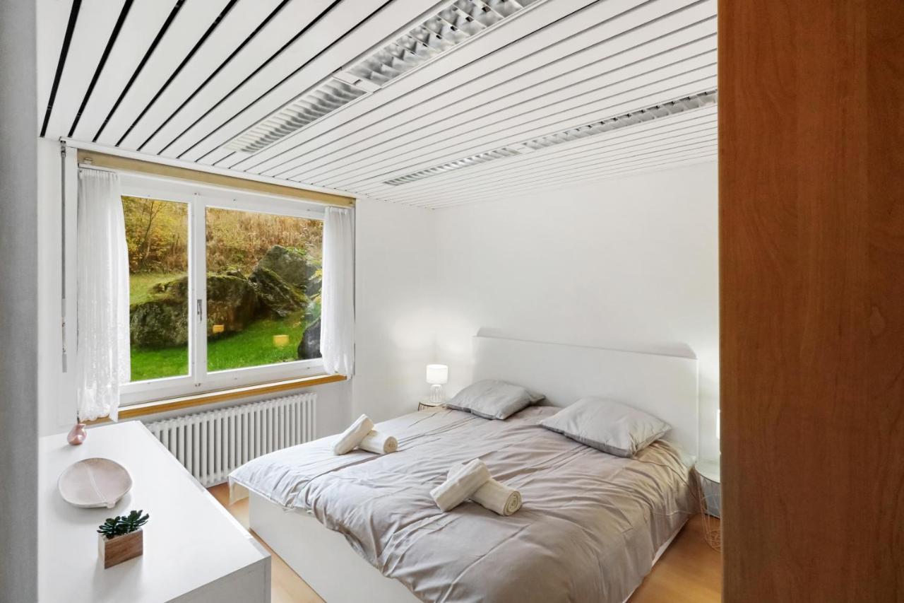 Appartement Confortable Avec Un Sauna Loèche-les-Bains Extérieur photo