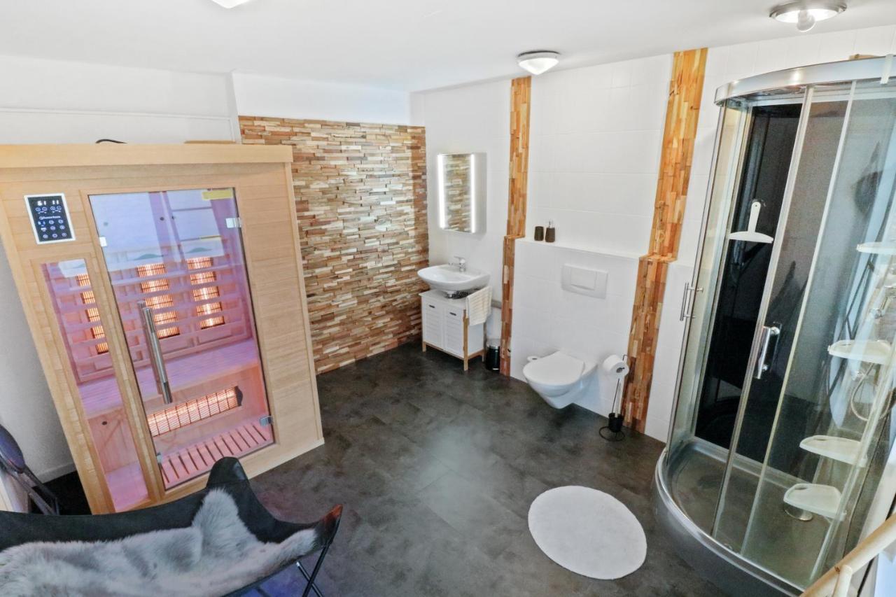 Appartement Confortable Avec Un Sauna Loèche-les-Bains Extérieur photo